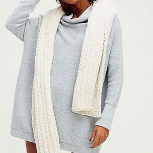 Free People Ottoman Sweater- light blue XS